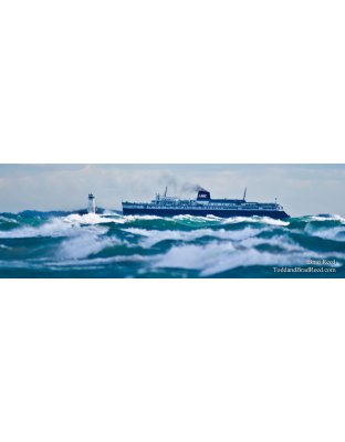 First Curve View of the Badger - Panoramic 