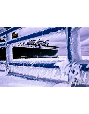 Ice Blue Railing