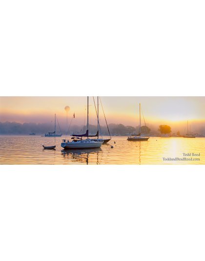 Pentwater Morning - Panoramic