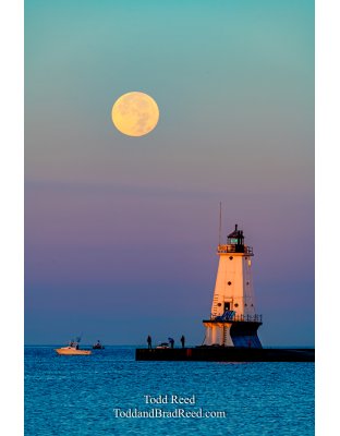 Ludington Lunar Sunrise