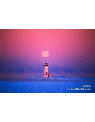 Moon Over Ludington