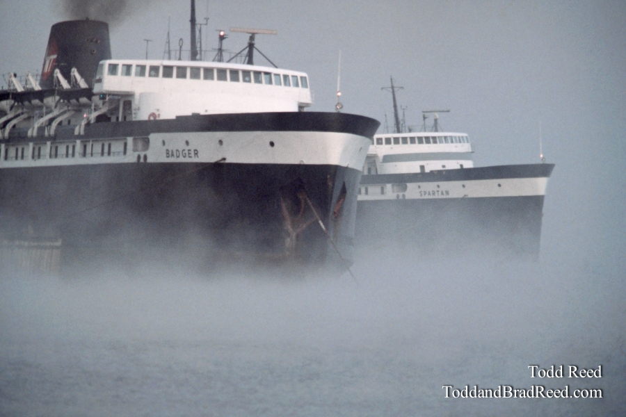 Carferries in the Fog