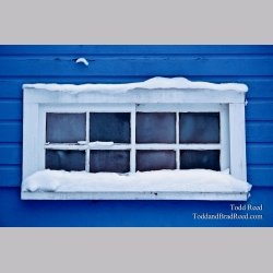 Blue and White
