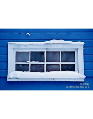 Blue and White