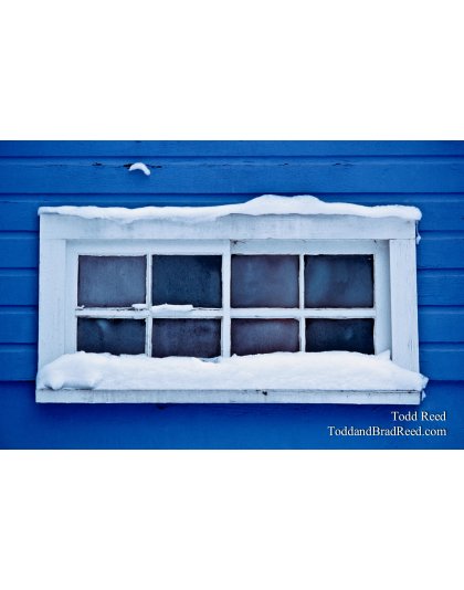 Blue and White