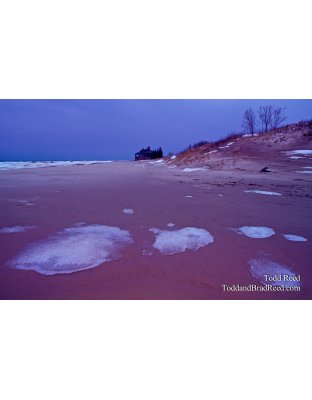 Beach House In Winter