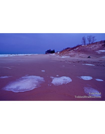 Beach House In Winter