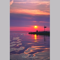 Ludington Channel Aglow