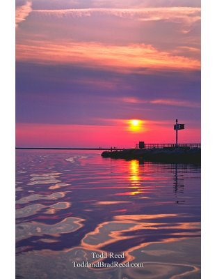 Ludington Channel Aglow