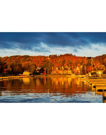 Suttons Bay Lit Up