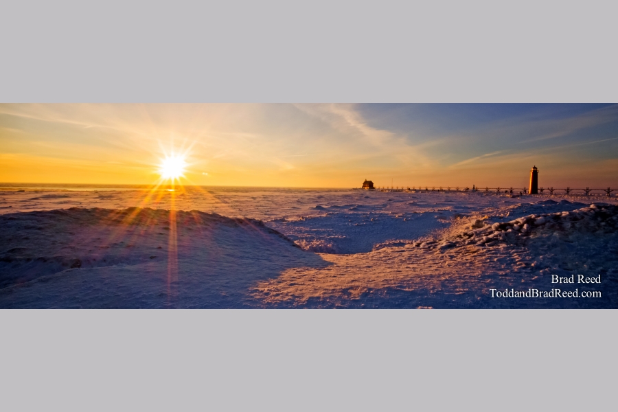 Michigan Winter - Panoramic