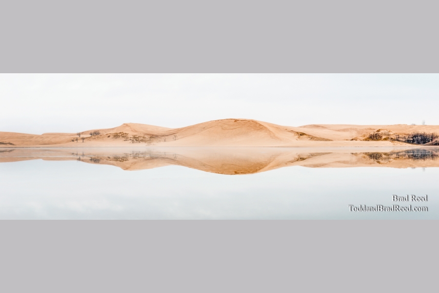 Silver Lake Reflections - Panoramic