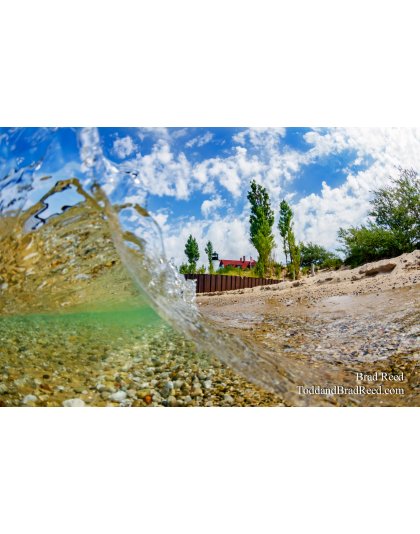 Under Water at Point Betsie