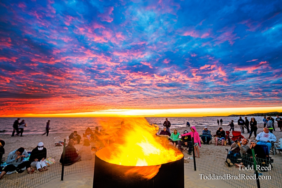 Ludington on Fire
