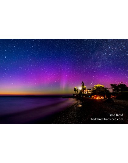 Aurora at Point Betsie
