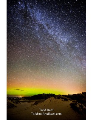 Milky Way Aurora