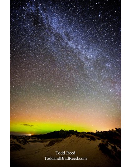 Milky Way Aurora