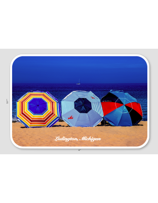 Vinyl Sticker: Beach Party