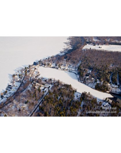 Middle Bayou from Above