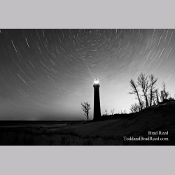 North Star - Black and White