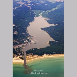 Pentwater from Above