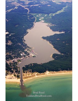 Pentwater from Above