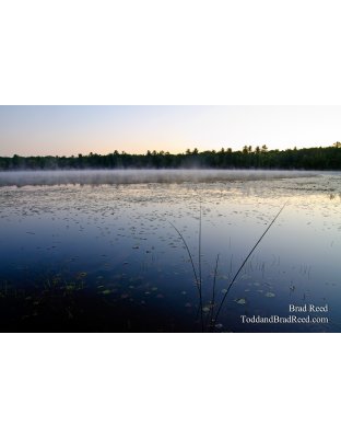 Sunrise on Whalen Lake