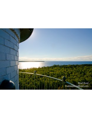 The View from New Presque Isle Lighthouse
