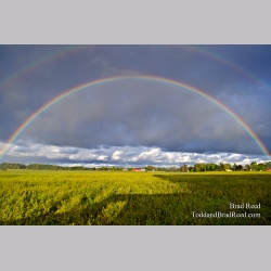 Double Rainbow Over Cherry Hill Farm