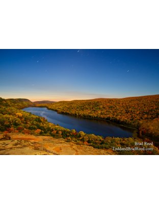 Lake of the Clouds Star Trails