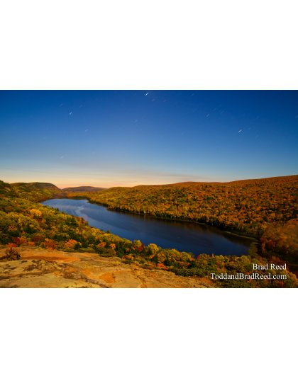 Lake of the Clouds Star Trails
