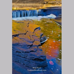 Manido Falls - vertical