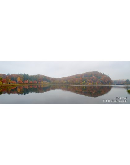 Reflections of Mount Epworth - Panoramic