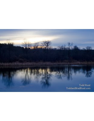Dawn on Lincoln Lake