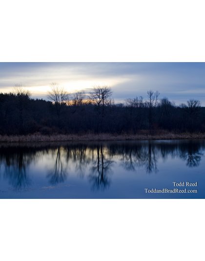 Dawn on Lincoln Lake