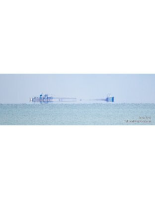 Lake Michigan Mirage - Panoramic