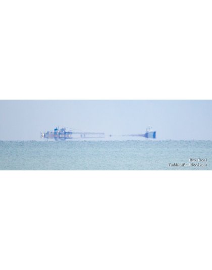 Lake Michigan Mirage - Panoramic