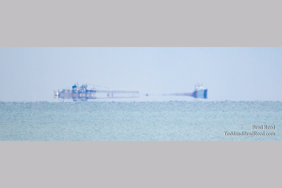 Lake Michigan Mirage - Panoramic