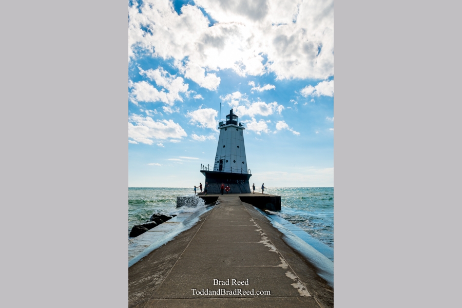 Ludington Lighthouse During Workshop (0507)