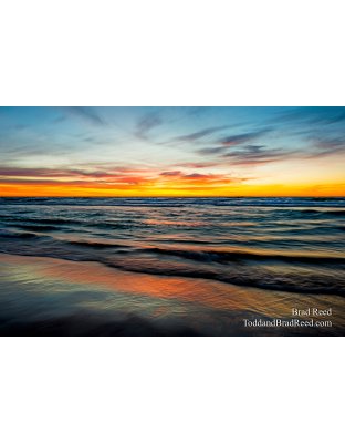 Sunset Off Buddes Deck (1307)