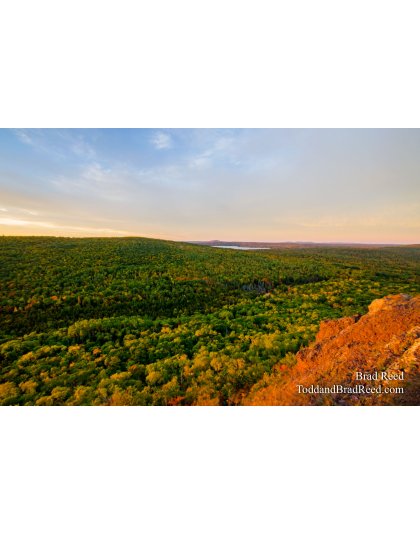 Brockway Mountain Drive at Sunrise (1373)