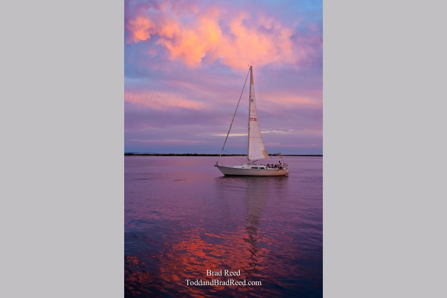 Sailboat at Sunset (2963)