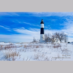 A Cold Morning at Big Sable