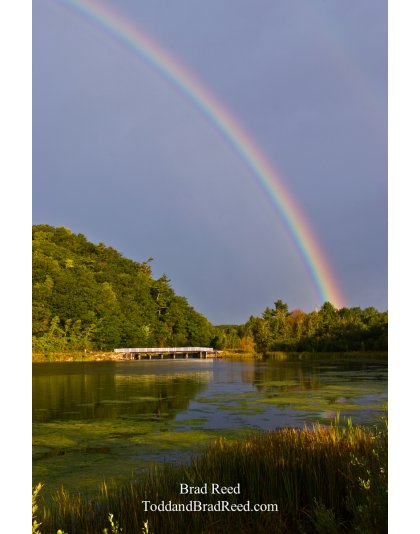 Rainbow Over the Dummy Bridge