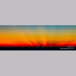 Western Lights - panoramic