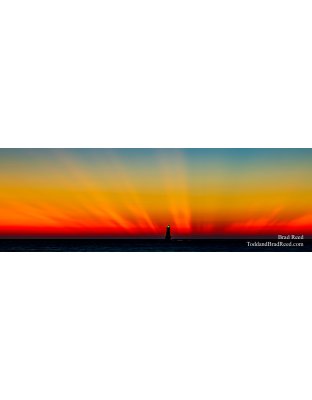 Western Lights - panoramic