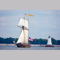 Tall Ship and Sunset (3601)