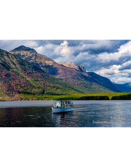 Cruising Lake McDonald