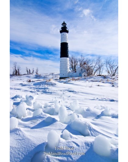 Blue Skies at Big Sable