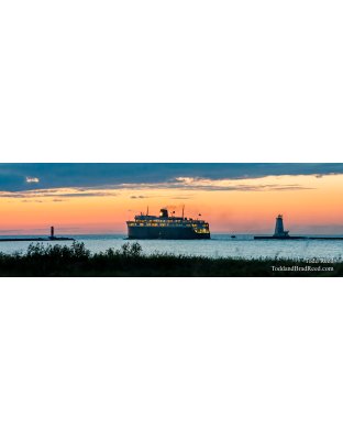 Night Crossing - Panoramic